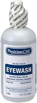 by First Aid Only 7-006 Eye Wash Solution, 4 oz Bottle