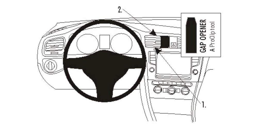 Brodit854889 ProClip Center Mount