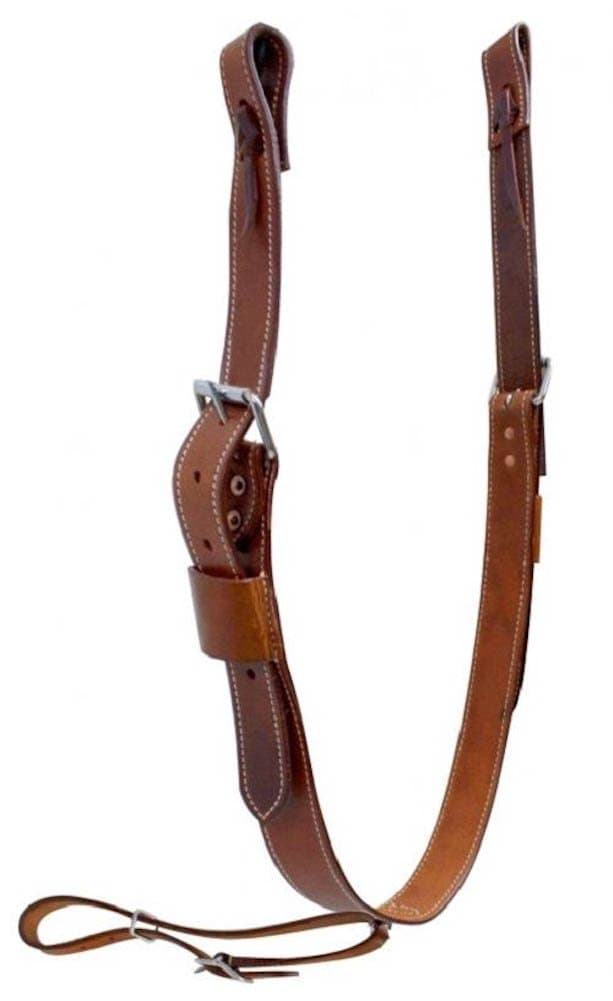 1.75" Wide Oiled Harness Leather Back With Roller Buckles! Horse