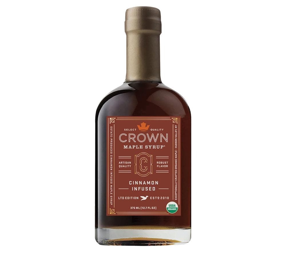 Crown Maple Cinnamon Infused Maple Syrup, 12.7 Fl Oz