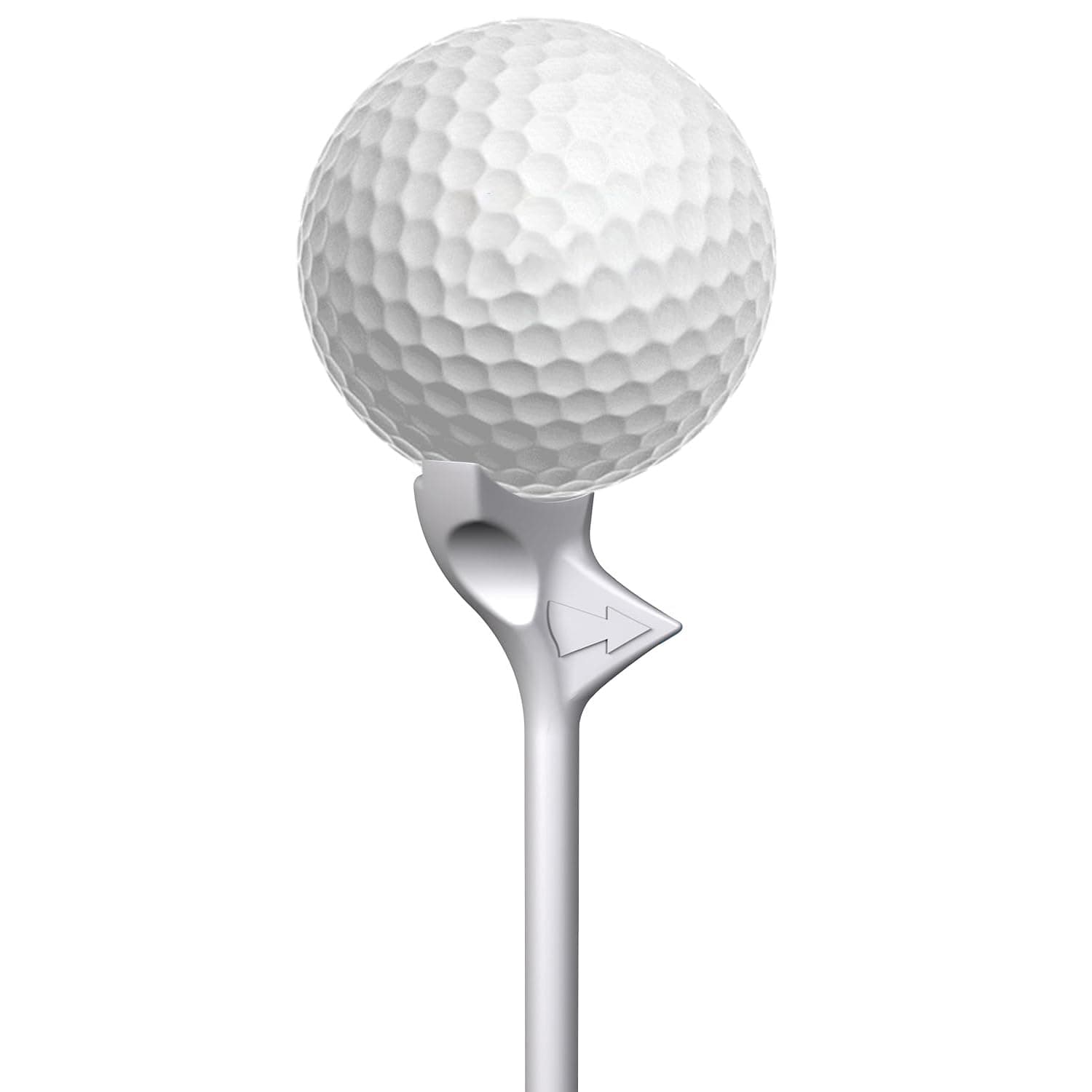 – 10Pcs Premium Golf Tees, Durable Plastic Golf Tees, Designed to Enhance Shot Distance & Precision, Robotically Tested for Reduced Ball Spin