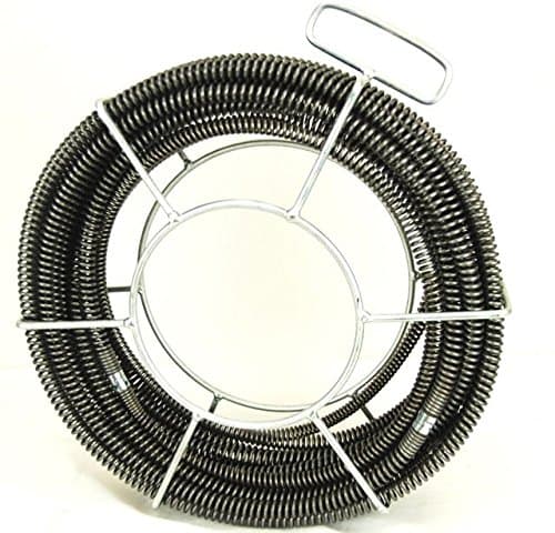 BLUEROCK 60' x 5/8inches Model S75 Sectional Pipe Drain Cleaning Cable fits RIDGID C8 Cable