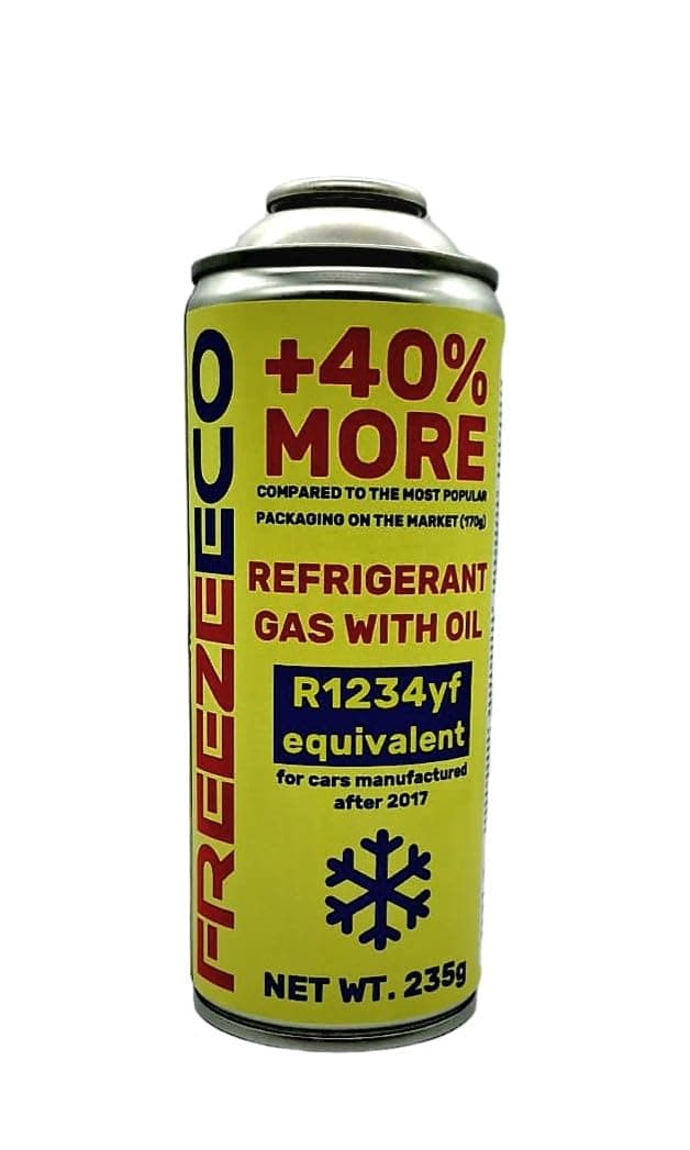 Auto Air Conditioner Replacement Kit with Built-in Check Valve, 235 g, +40% Cooling Efficiency – Compatible with Type A 11.5 mm Hoses – High Performance