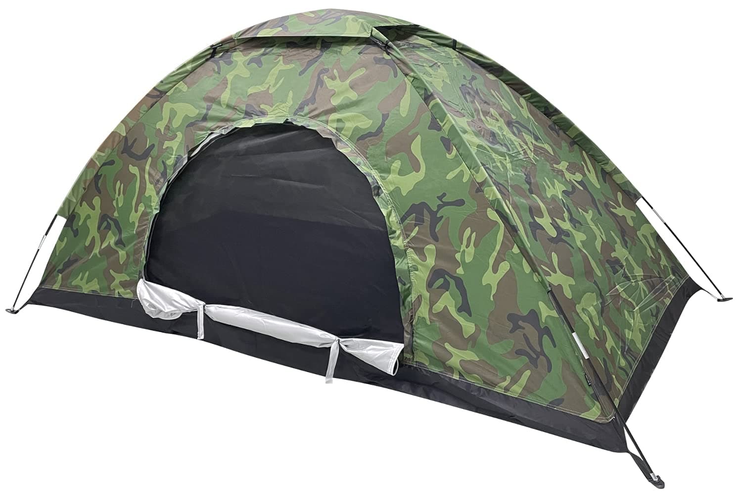 Camping Tent Lightweight Backpacking Tent Camouflage Outdoor Equipment for Camping Hiking Biking Trip Upgraded Large Space