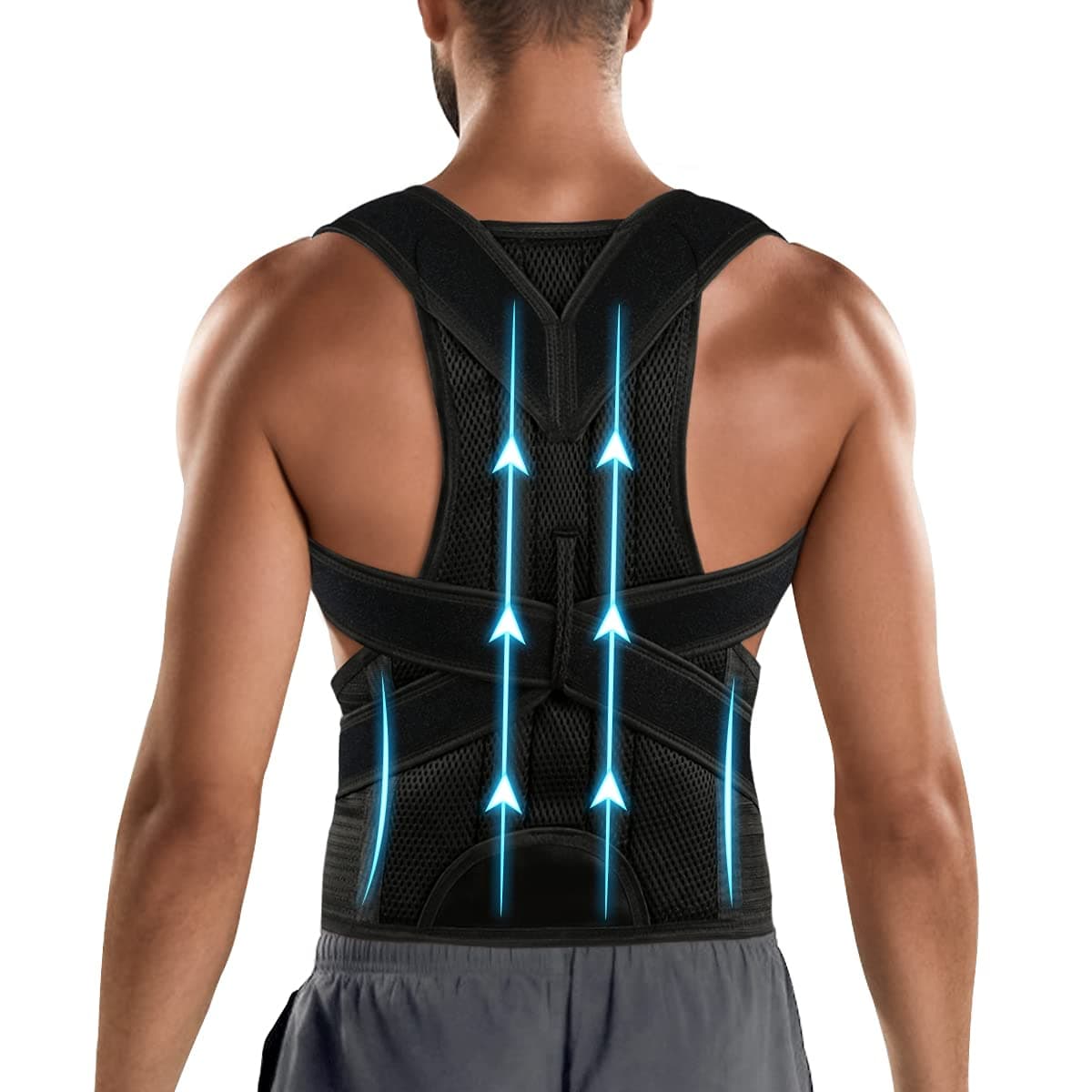Back Brace Posture Corrector for Men and Women, Back Support Straightener for Upright Back,4XL…