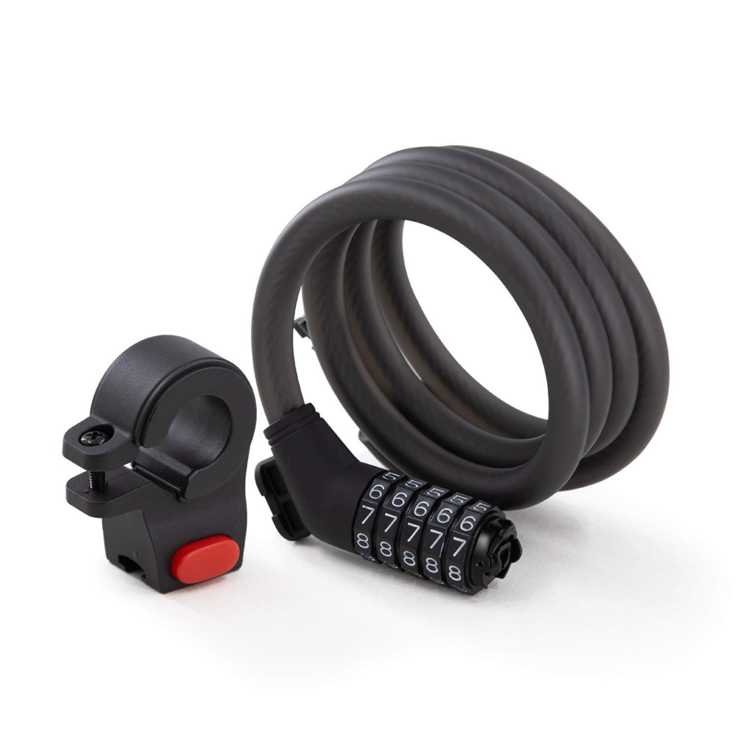 Segway Ninebot Password Cable Lock for Bikes and Scooters, Black
