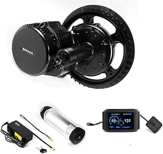 Bafang 250W Mid Drive BBS01B 36V Ebike Mid Motor Conversion Kit With Battery Included optional 10Ah/17.4Ah LCD Display And Charger
