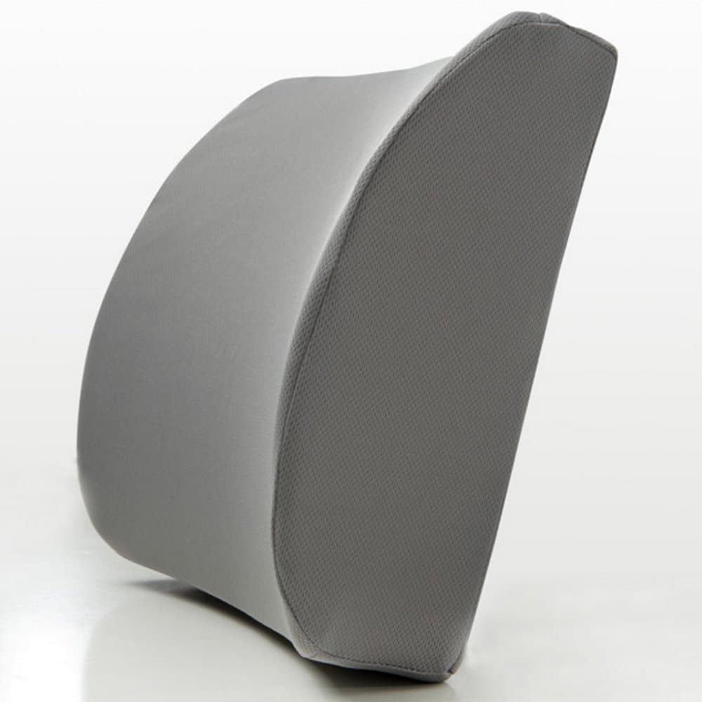 3D Memory Foam Lumbar Support Cushion Premium Ergonomic Pillow for Lower Back Pain Relief, Car Seat, Office Chair, Home