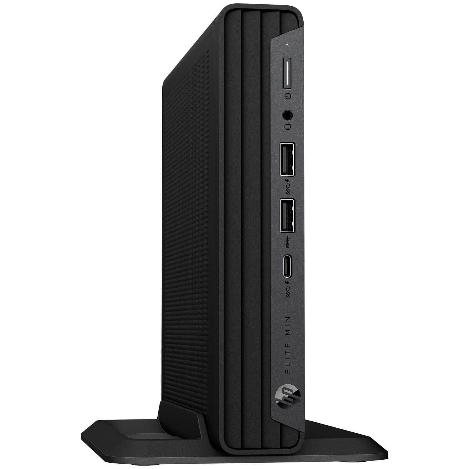 Elite Mini 800 MFF Desktop Computer for Business, Intel Core i9-14900, with 16GB DDR5 RAM, 1TB PCIe SSD, 2 DisplayPort, WiFi 6, RJ-45, wired Keyboard & Mouse & Stand, Windows 11 Pro, Carbon Black