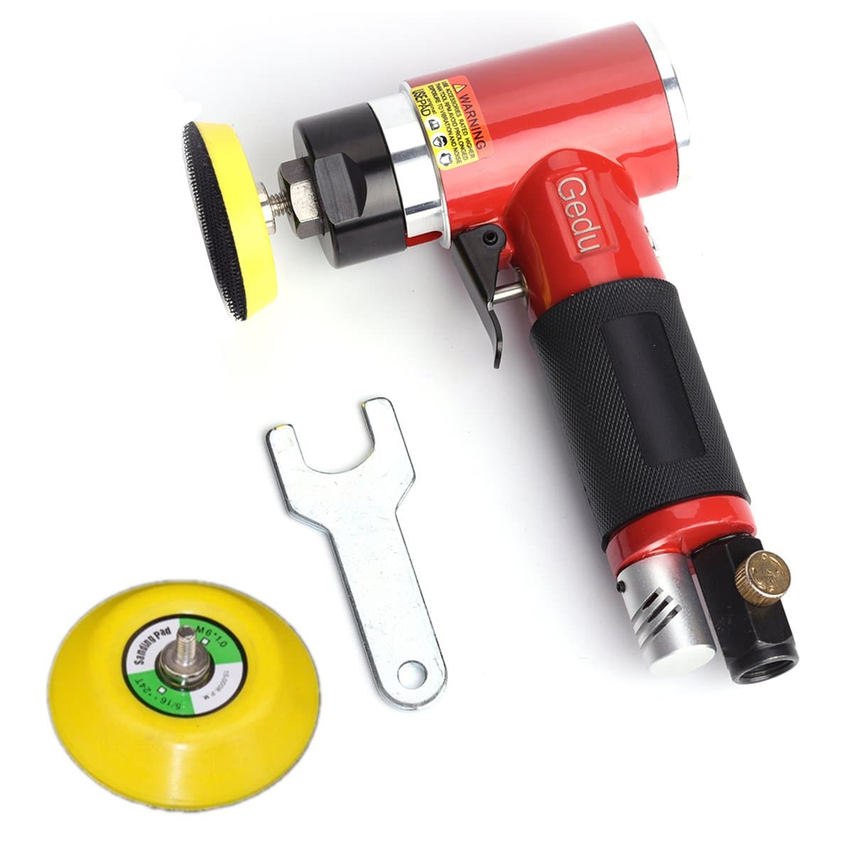 Powerful Low Speed 2" 3" Mini Air Sander Professional Dual Action Pneumatic Polishing Tool