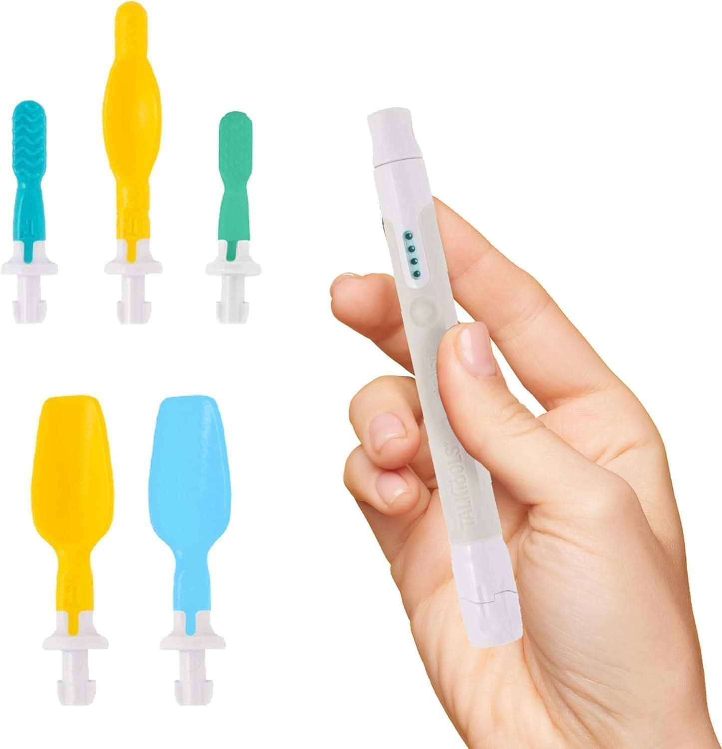 Sensi Spoon: 5 TIP KIT - Spoon Tip Kit (Grey)