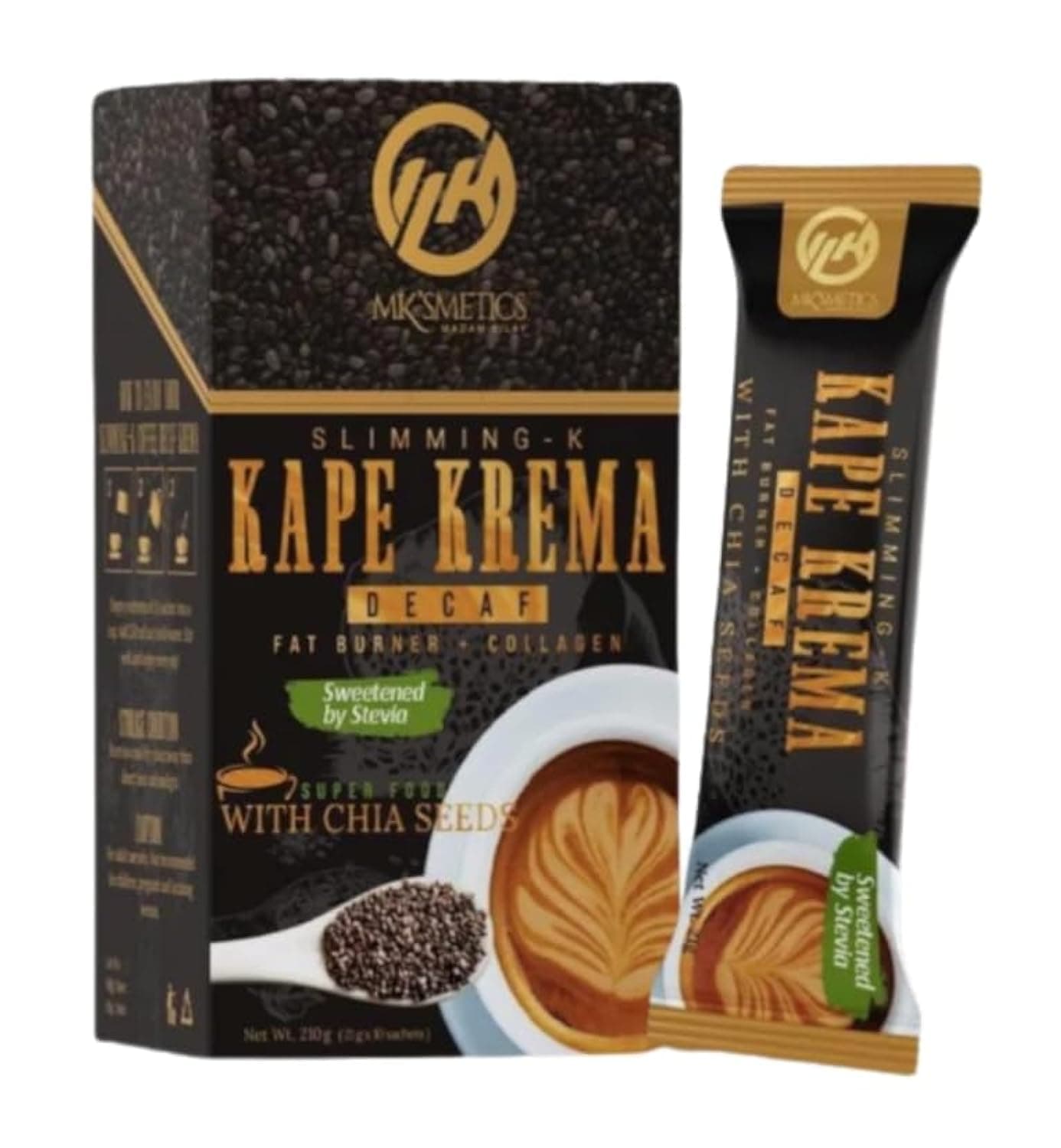 Matcha Premium Japanese Slimming-K Kape Krema Decaf 10 Sachets