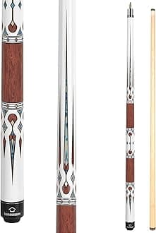 'HomeSeason Pool Cue Stick 57'' Billiard Cue Sticks Professional Low Deflection Pool Sticks'