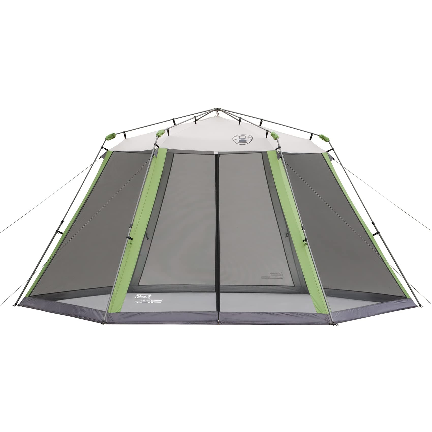 Coleman Skylodge Screened Canopy Tent with Instant Setup 10x10/15x13ft Portable Screen Shelter with 1-Minute Setup for Bug-Free Lounging Great for Picnic Yard Beach Park Camping & More