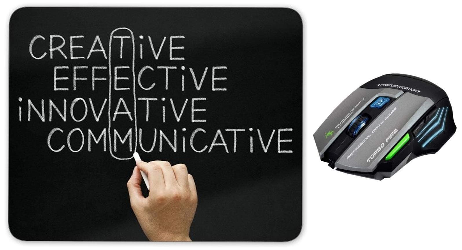 Dragonwar ELE-G9 Thor BlueTrack and Blue Sensor Gaming Mouse with Macro Function with Mousepad