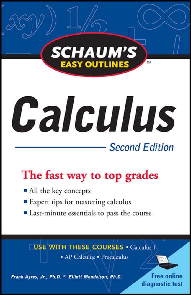 Schaum's Easy Outline of Calculus, Second Edition