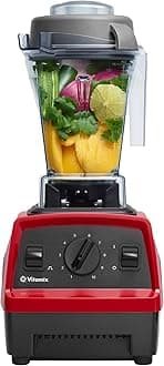 Explorian E310 Blender, Professional-Grade Kitchen Blender for Smoothies, Soups, Juices and More, 10-Speed, Stainless Steel Blades, Self-Cleaning Kitchen Appliance, 48 Oz Container, Red