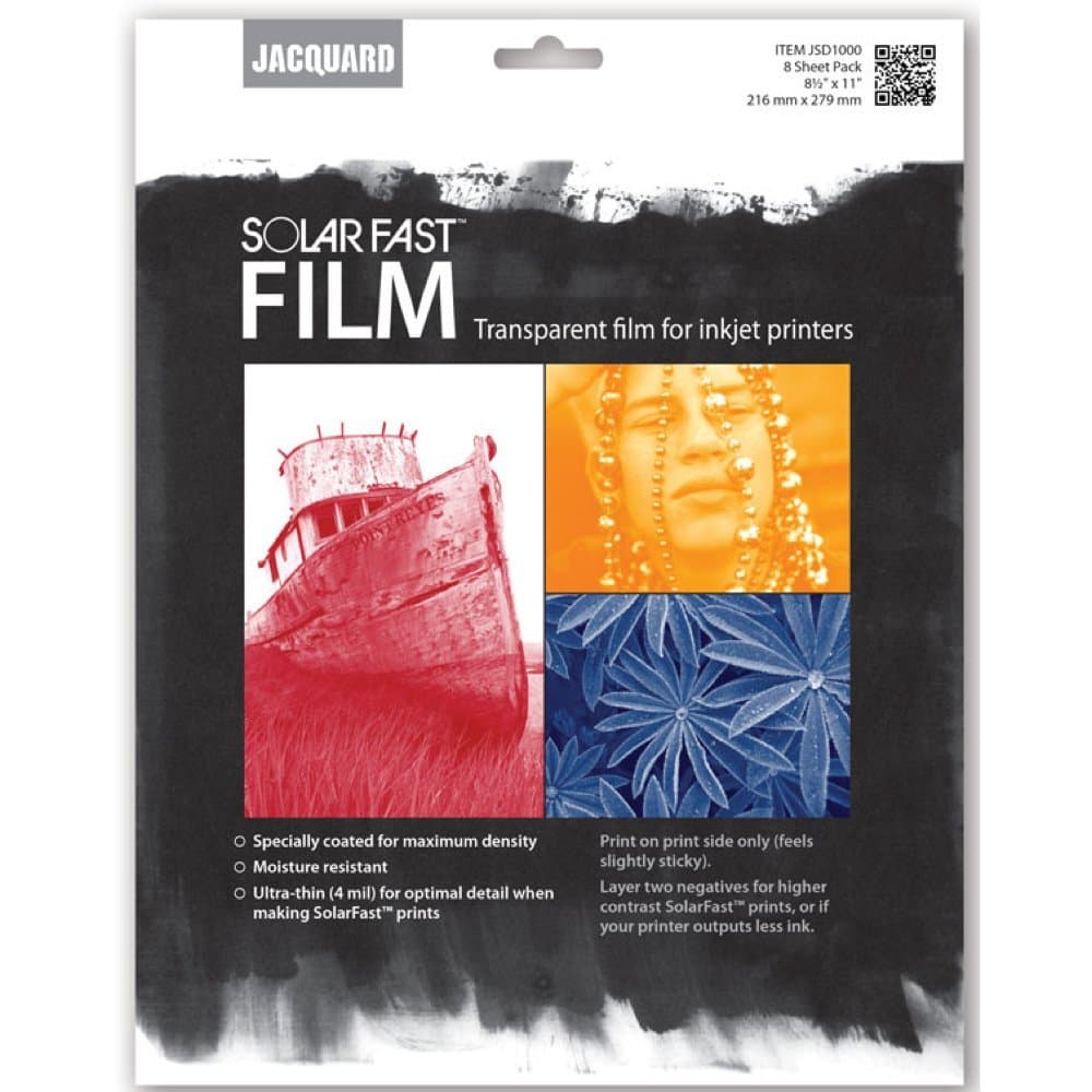 Jacquard SolarFast Film 8 Sheet Pack