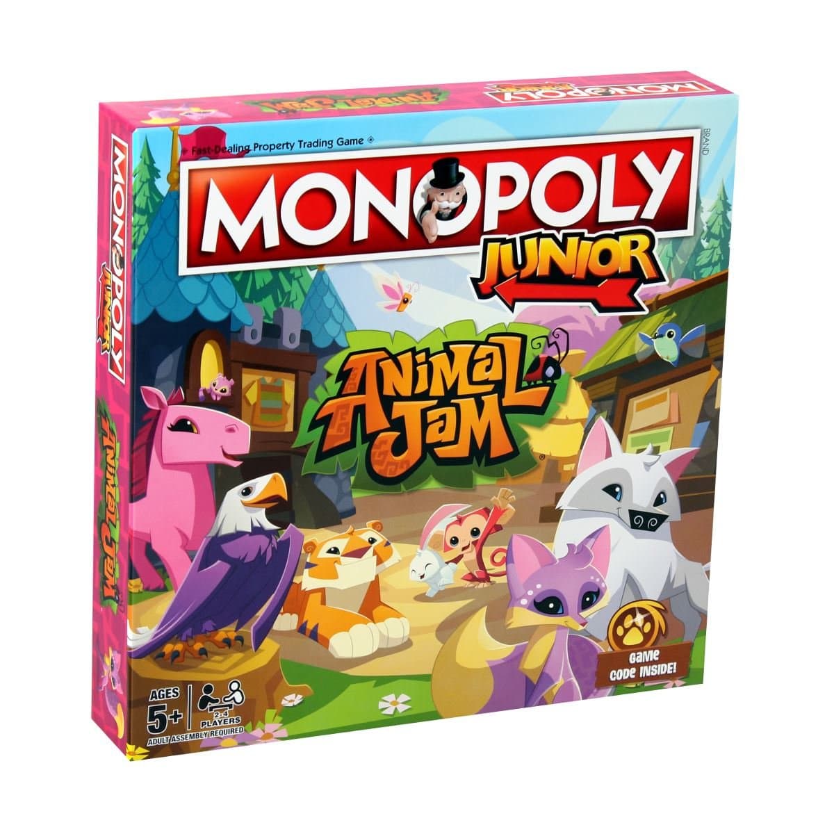 Animal Jam Junior Monopoly Board Game