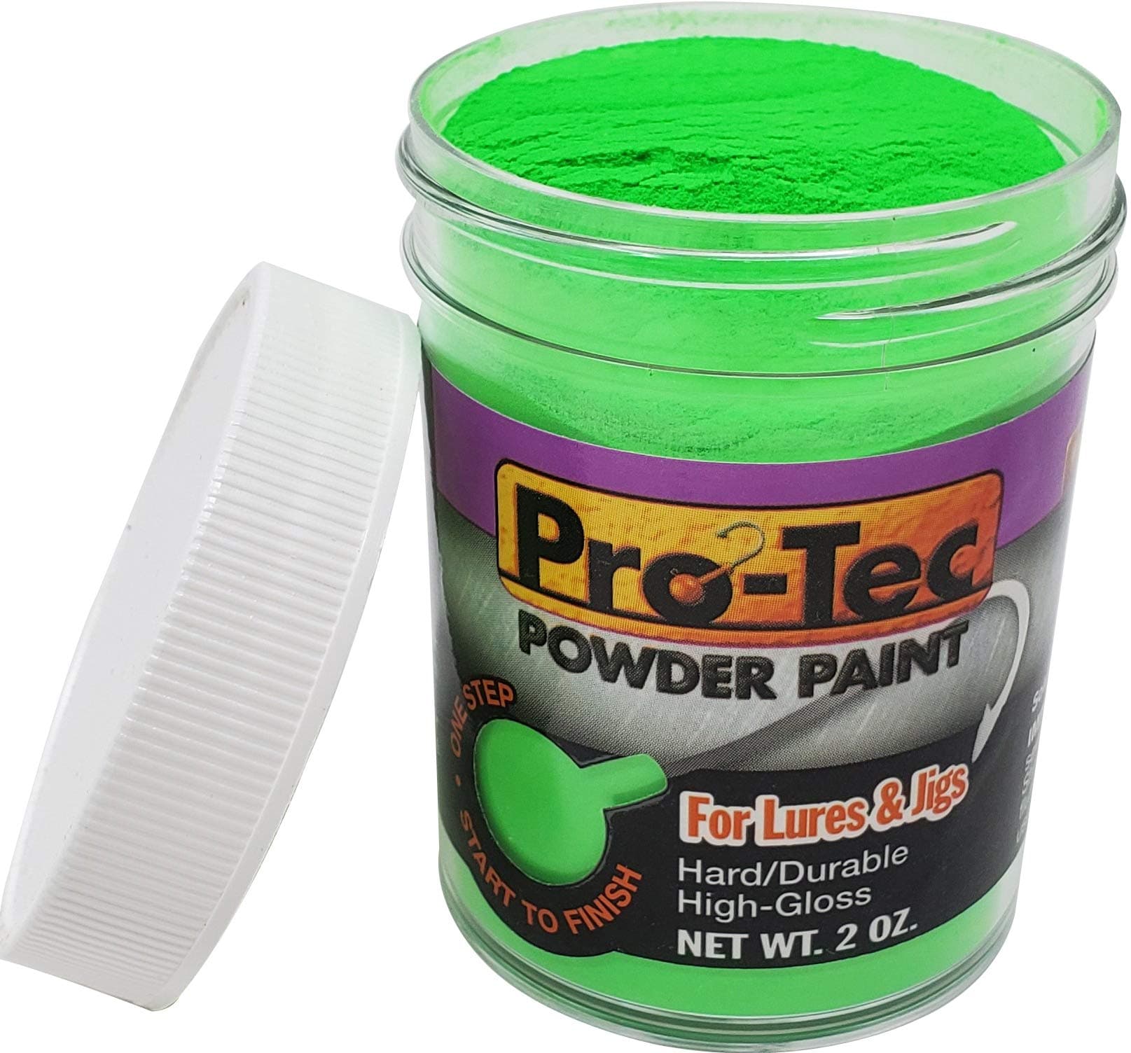 Powder Paint 2 oz Jar ( Bright Green )