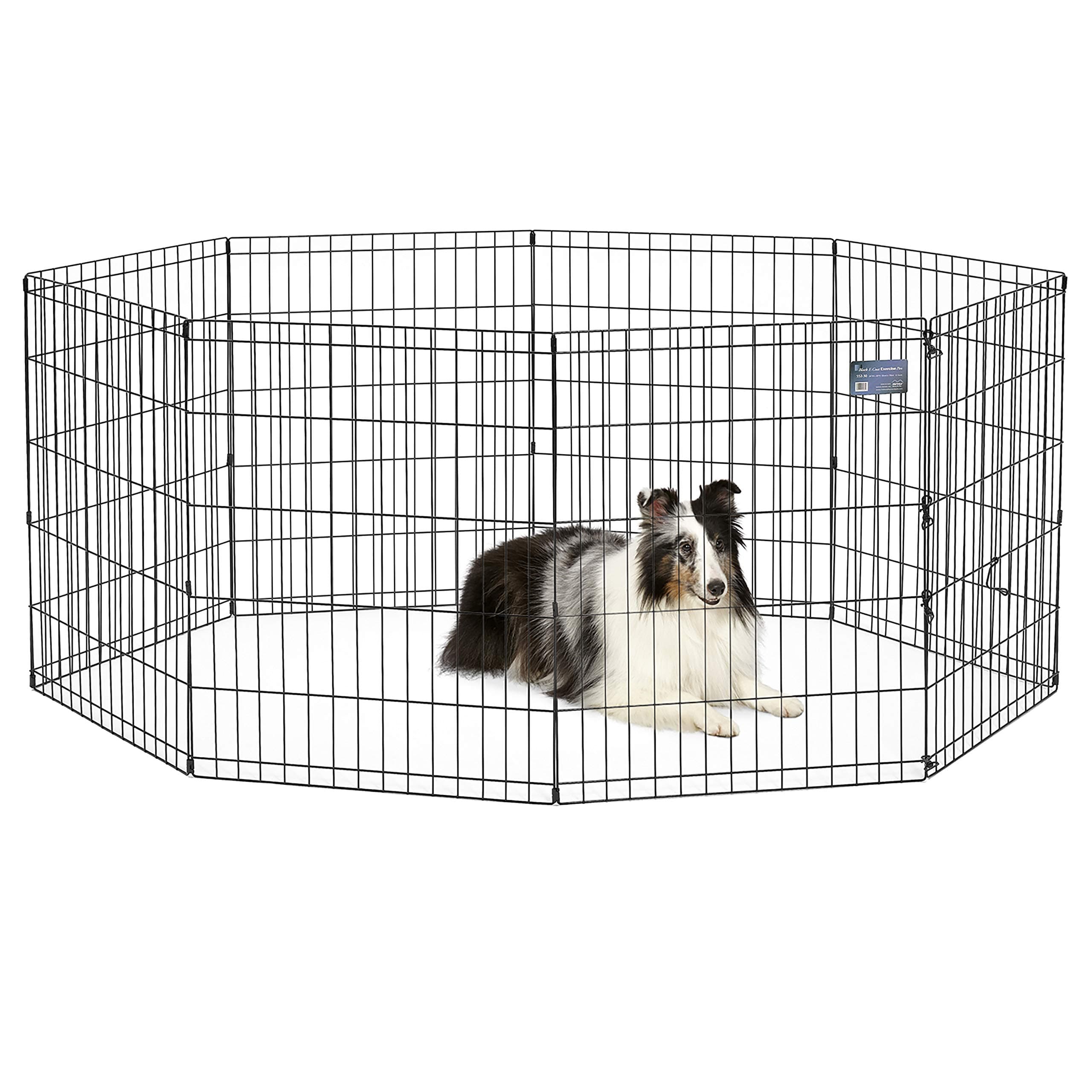 – MidWest Exercise Pen, 30-Inch, Black