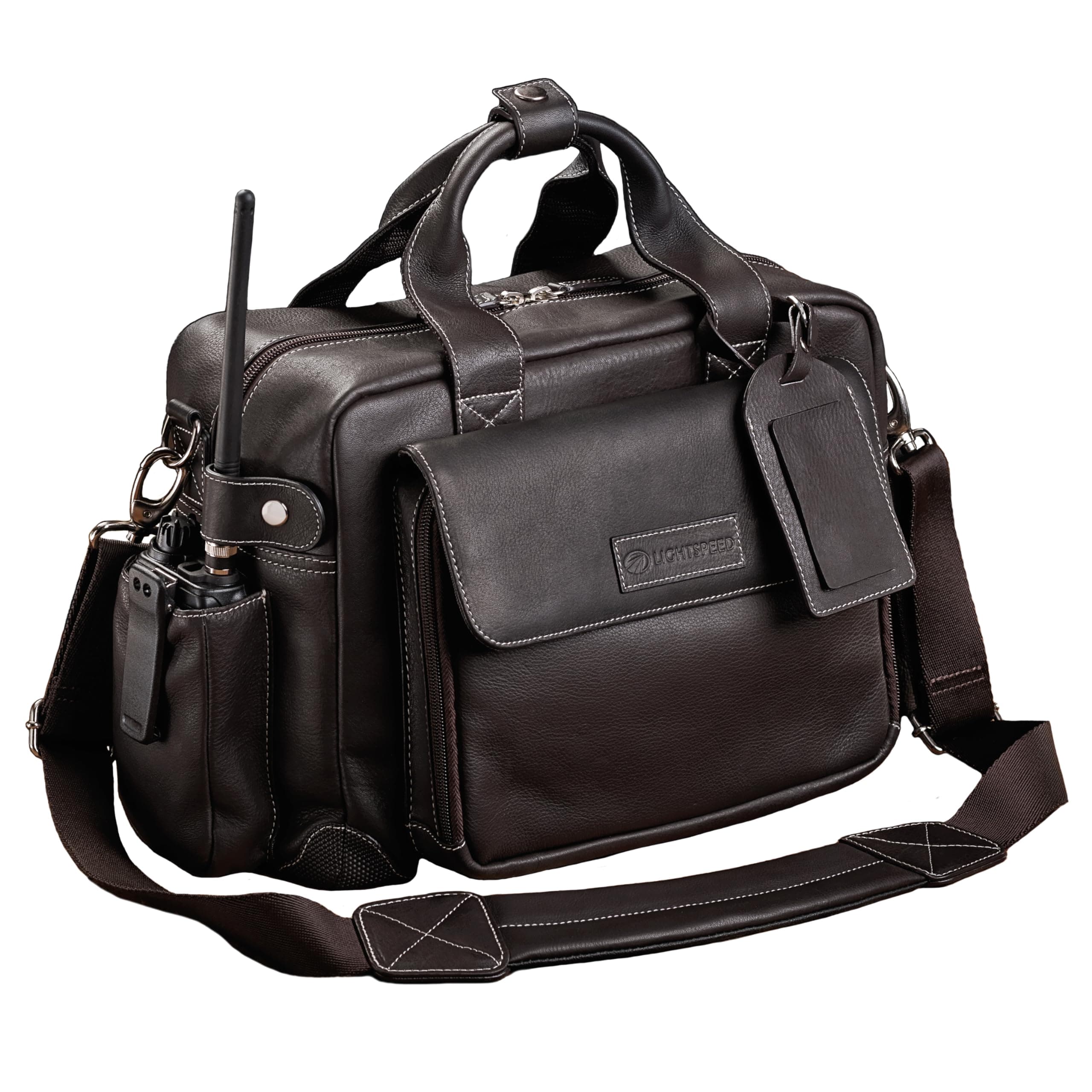 Lightspeed Aviation - The Markham, Leather Flight Bag | 4111