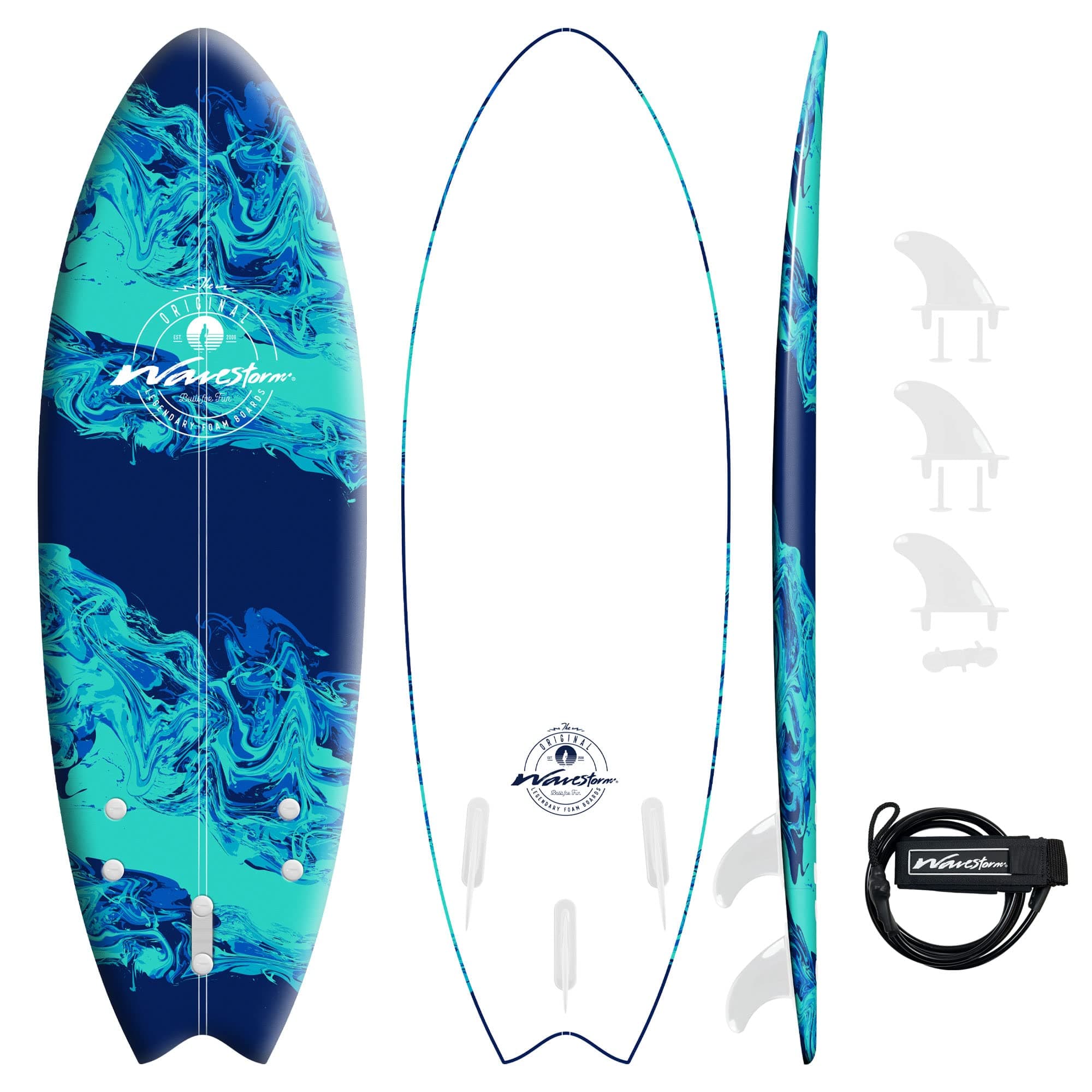 Wavestorm -Foam 5'6" Surfboard