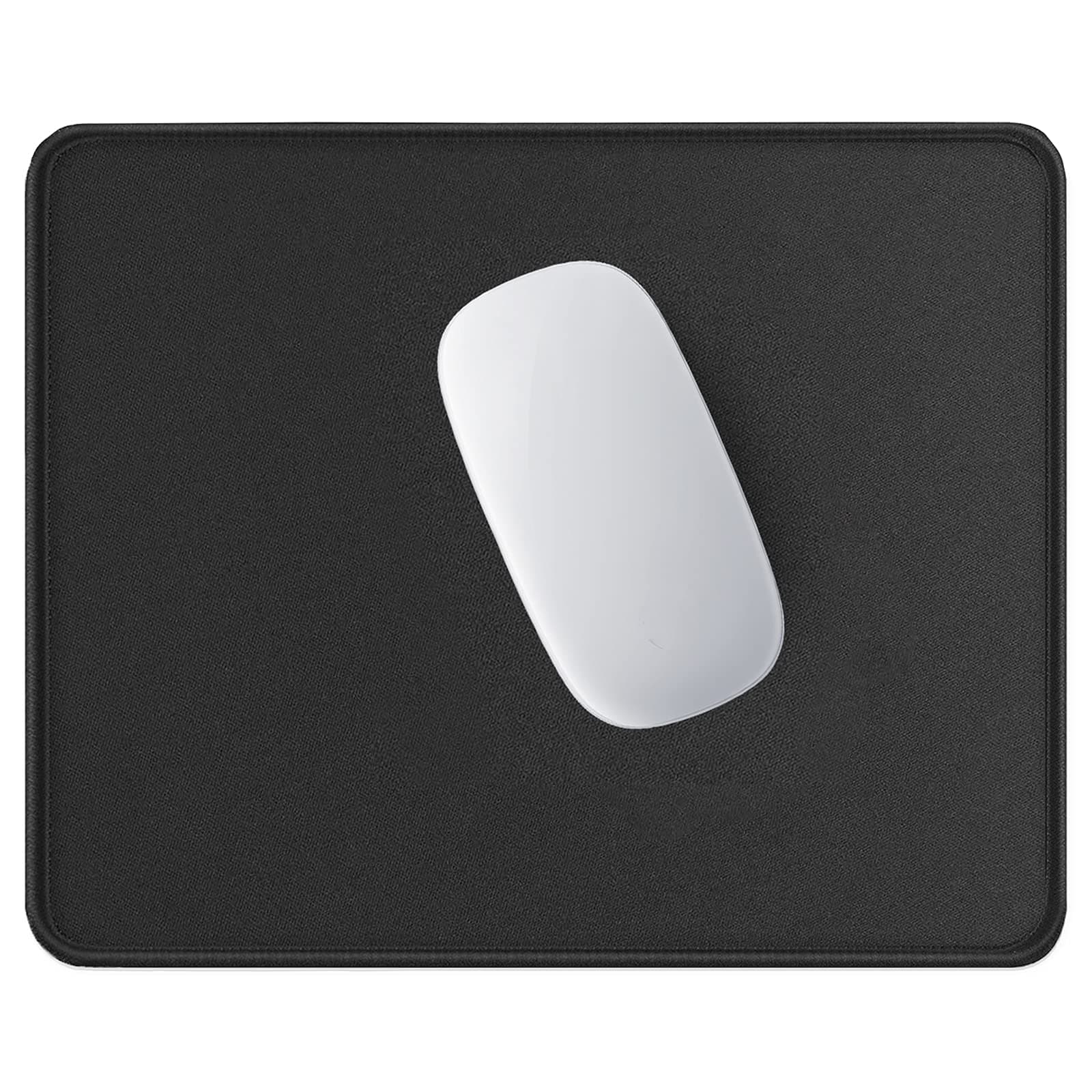 Hsurbtra Mouse Pad Premium-Textured Square Mousepad 10.2 x 8.7 Inch Black