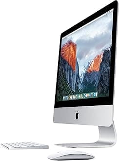 Apple iMac 21.5in 4th Gen Quad Core i5-4570R 2.7GHz 8GB 1TB WiFi Bluetooth Camera macOS High Sierra (Renewed)