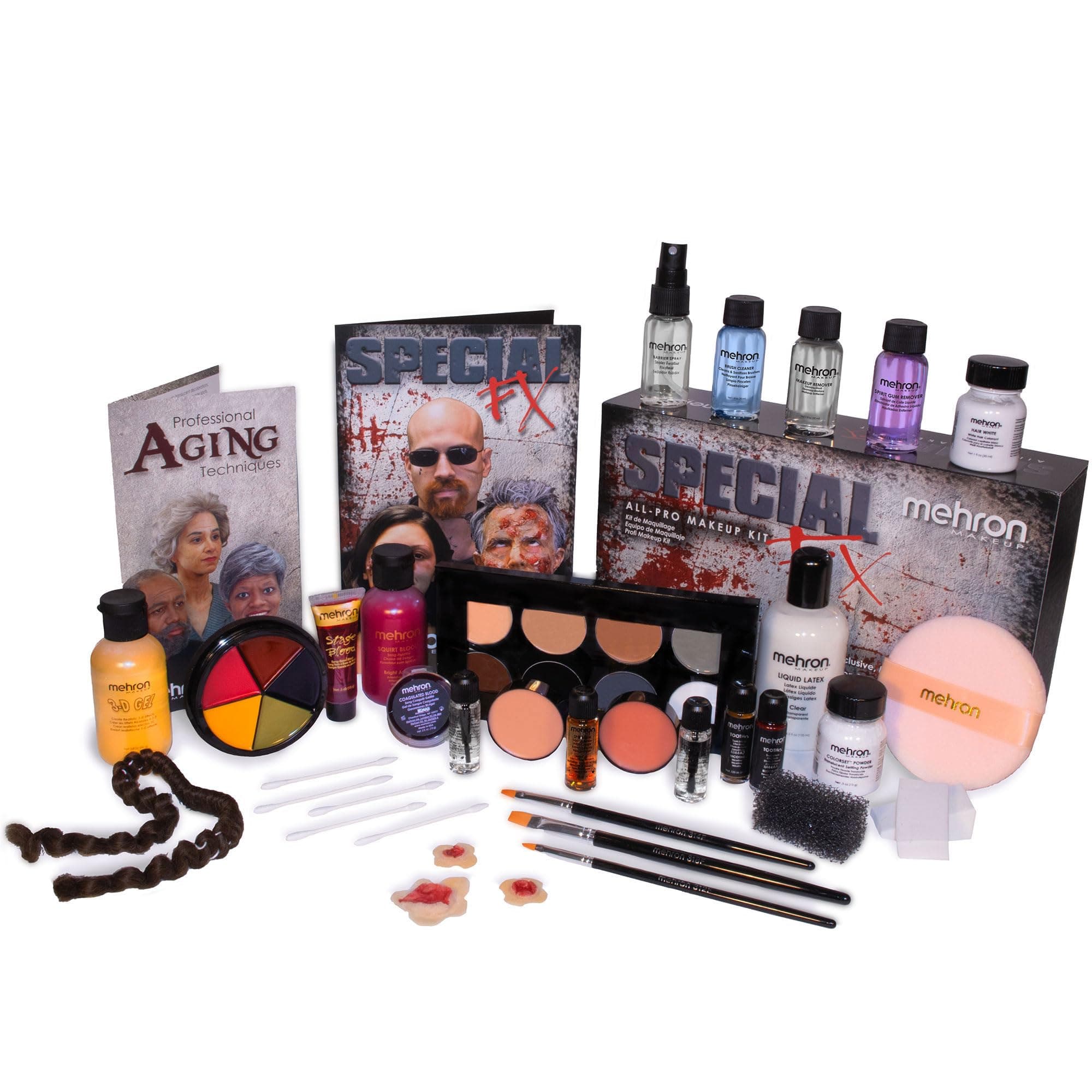 Mehron Makeup Special FX All-Pro Makeup Kit | Complete Professional Stage Kit | Special Effects for Theatre, Halloween, & Cosplay