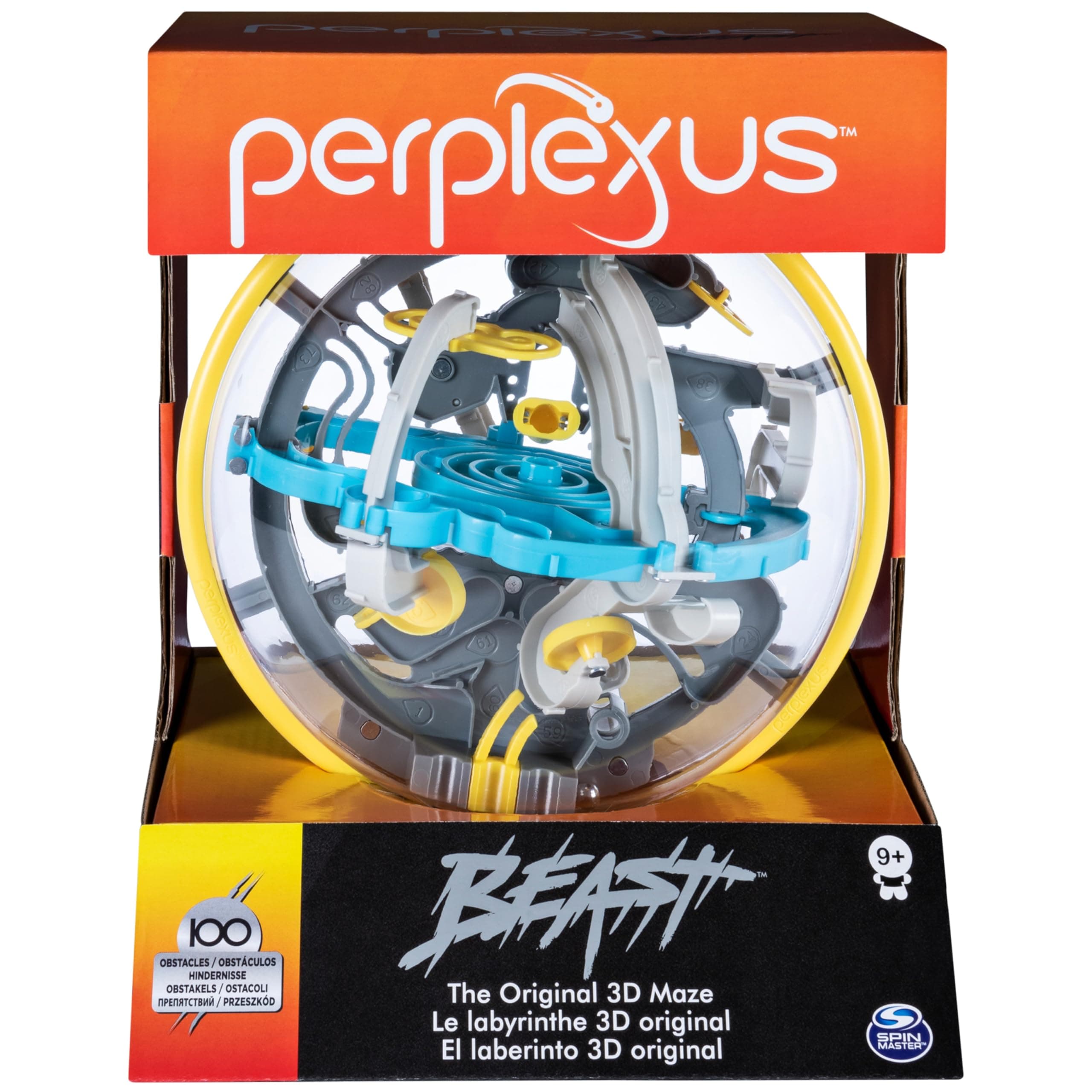 - Perplexus Beast 3D Gravity Maze Game Brain Teaser Fidget Toy Puzzle Ball, Anxiety Relief Items, Cool Stuff, Sensory Toys for Kids & Adults Ages 9+