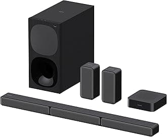 HT-S40R 5.1ch 600W Soundbar for TV with Subwoofer and Wireless Rear Speakers with Bluetooth