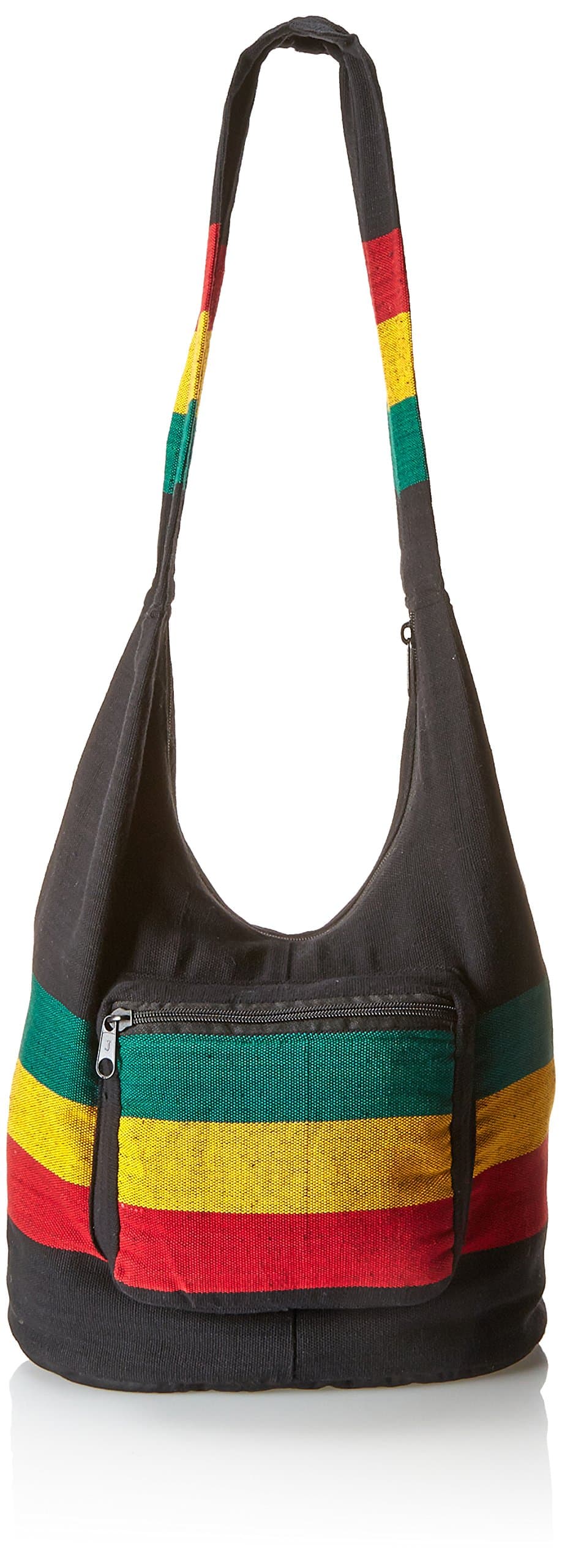 Bag with Reggae Stripes
