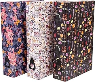 Pukka Pad, Bloom Paperboard Box Files, Bloom