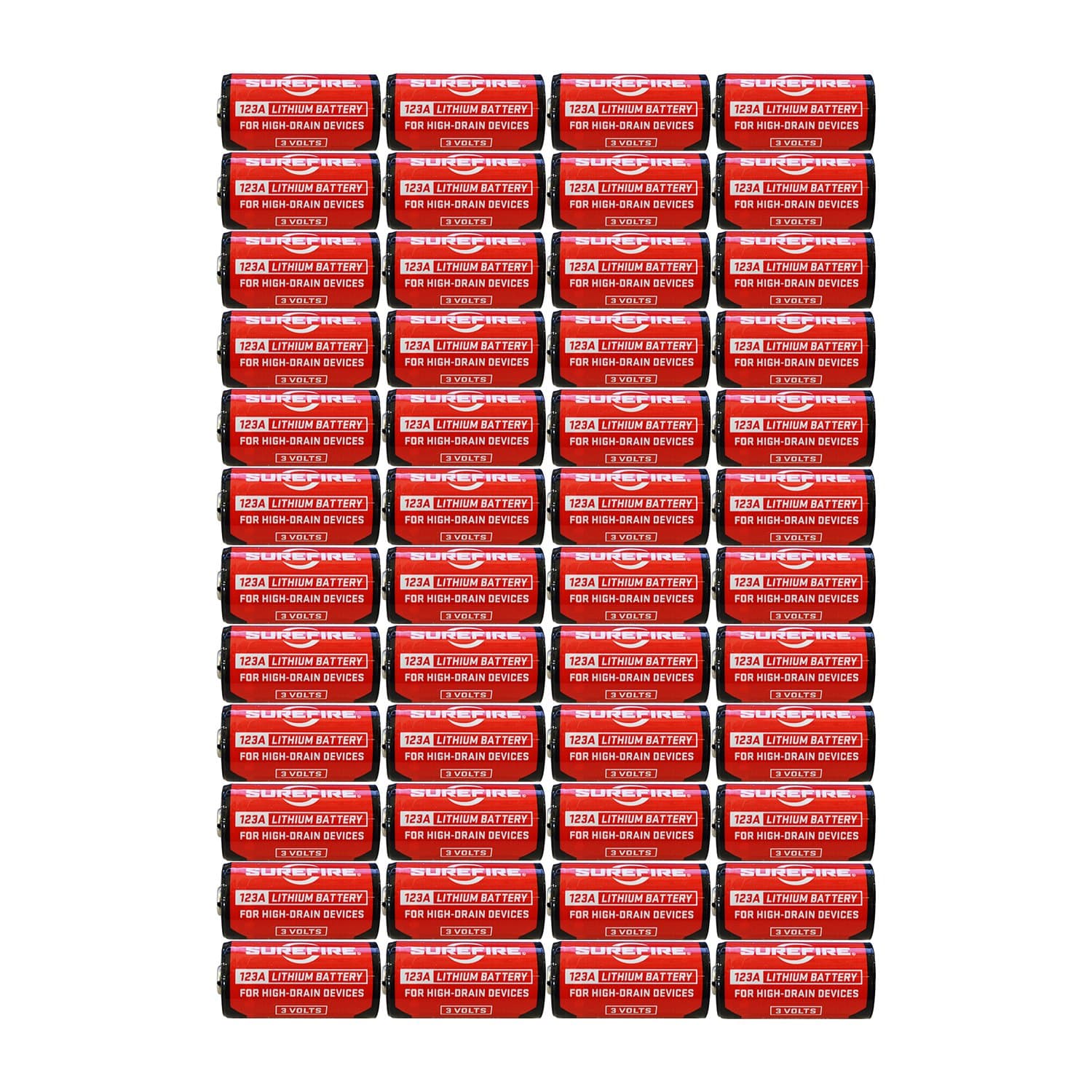 SF123A Lithium Batteries, 48-Pack