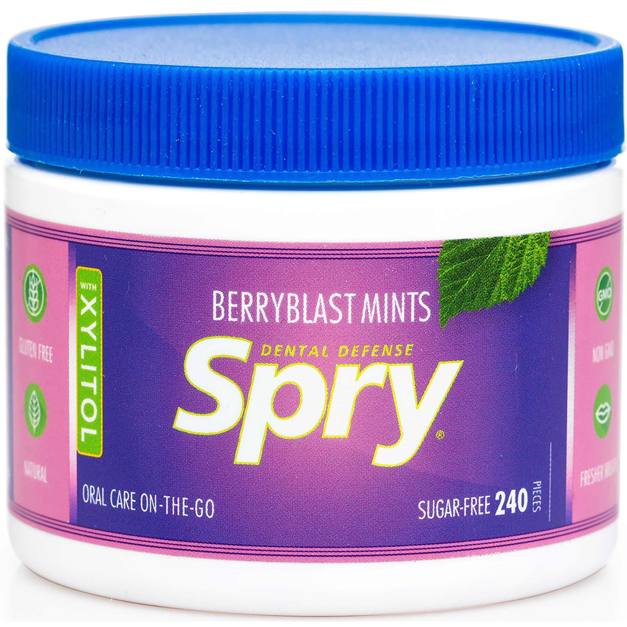 Xlear Spry Xylitol Mints - Berry Blast - 240 Count