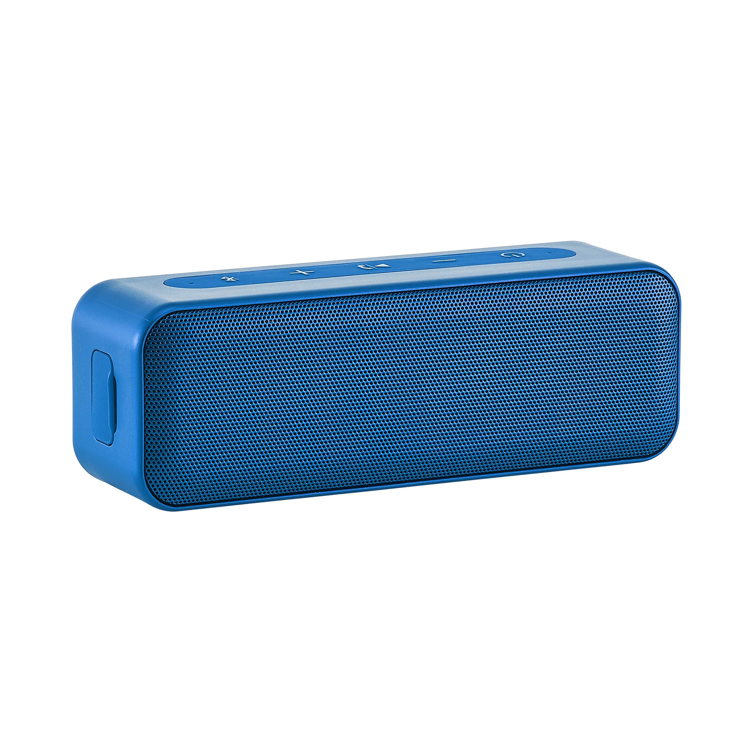 Amazon Basics 15-Watt Bluetooth Stereo Speaker with Water Resistant Design - Blue